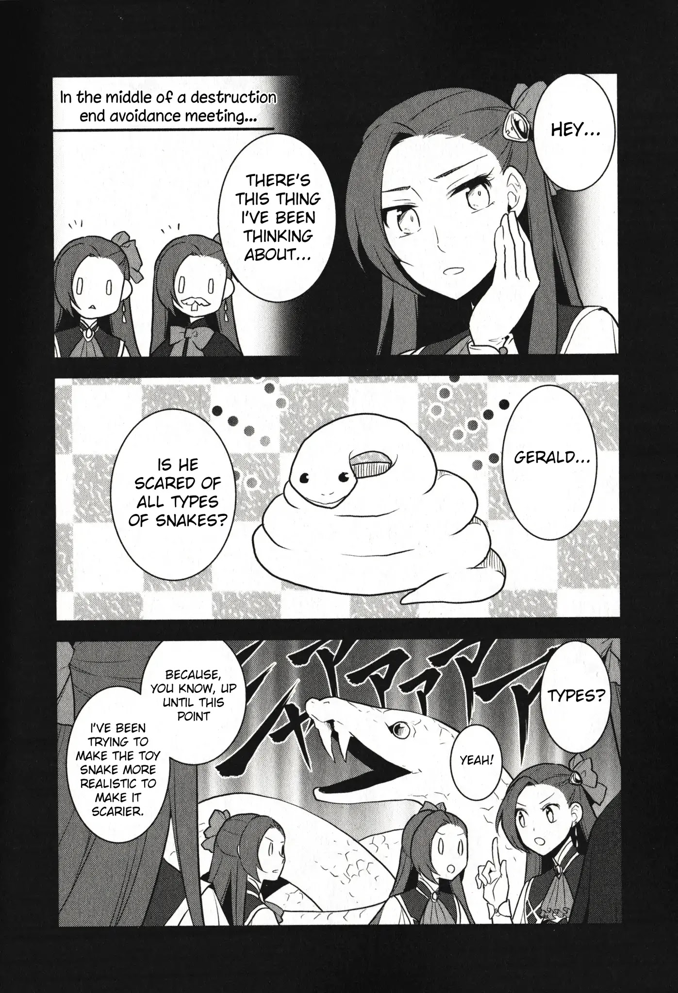 Otome Game no Hametsu Flag shika nai Akuyaku Reijou ni Tensei shite shimatta... chapter 17.6 page 7