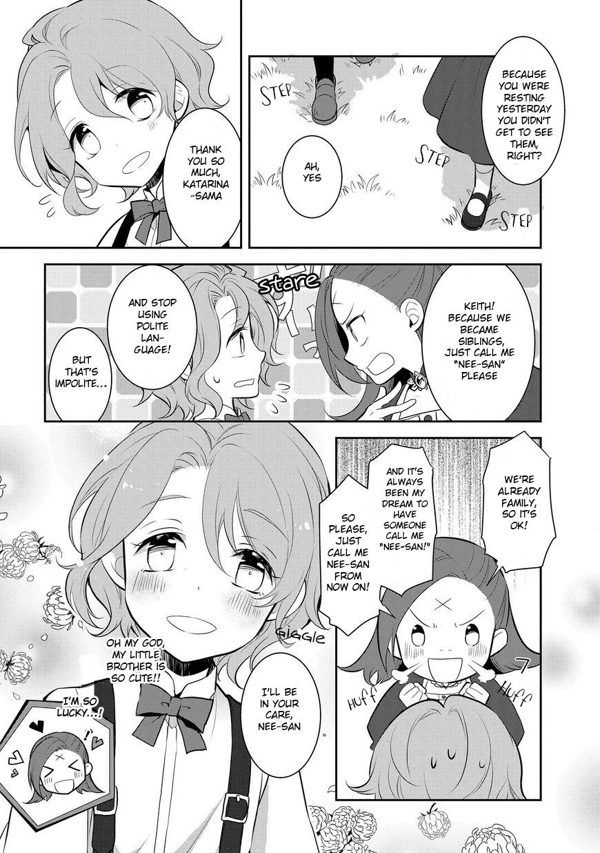 Otome Game no Hametsu Flag shika nai Akuyaku Reijou ni Tensei shite shimatta... chapter 2 page 14