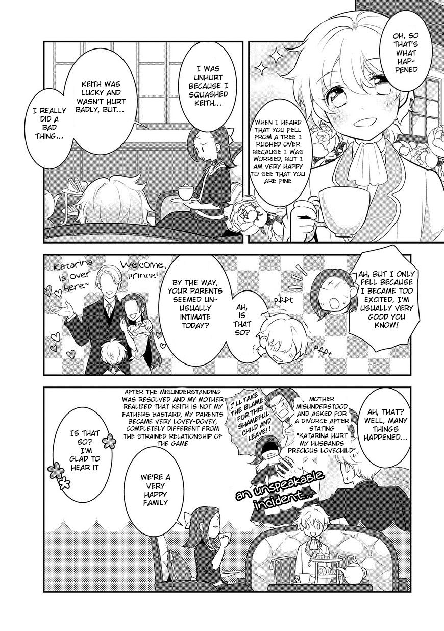 Otome Game no Hametsu Flag shika nai Akuyaku Reijou ni Tensei shite shimatta... chapter 2 page 17