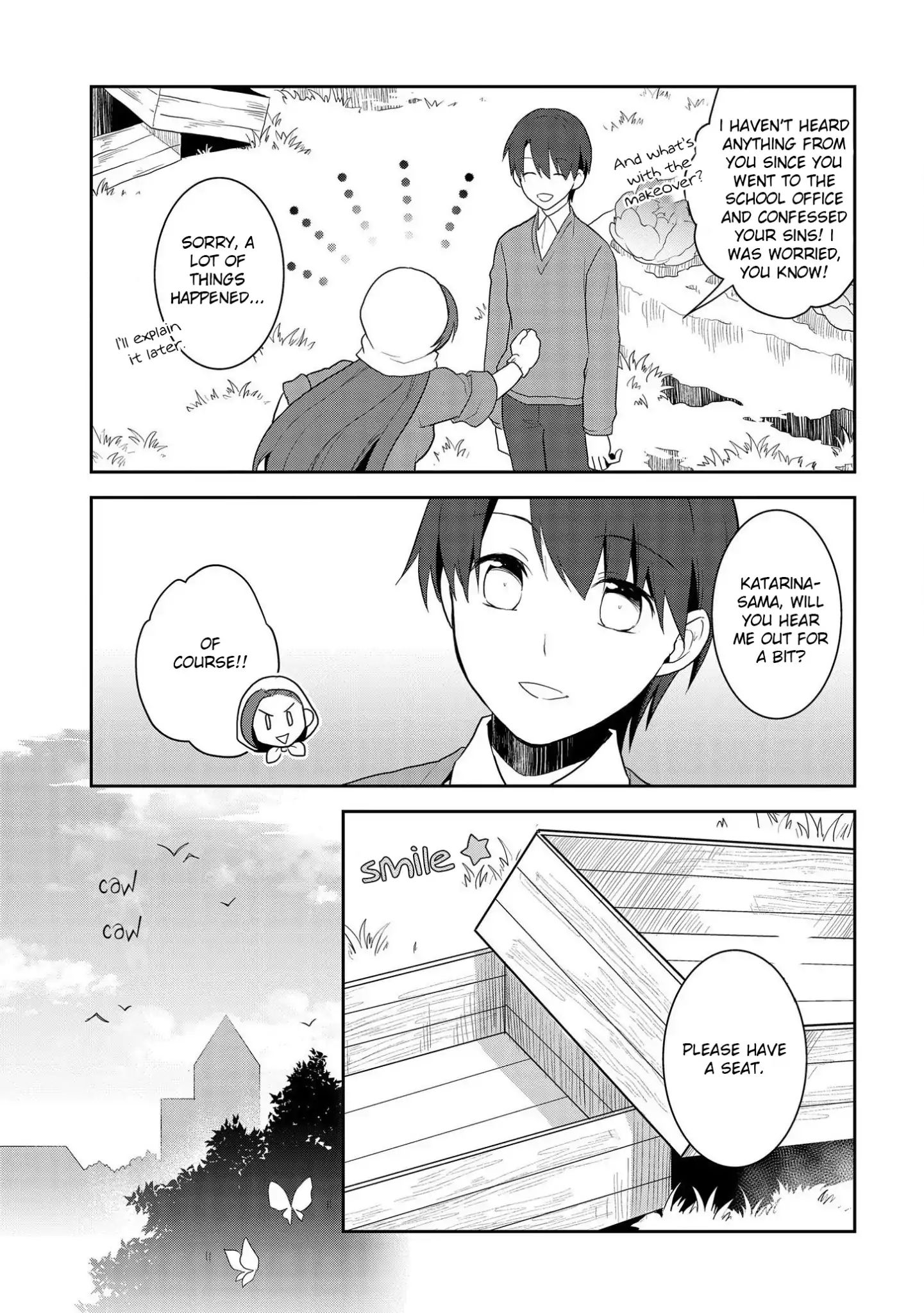 Otome Game no Hametsu Flag shika nai Akuyaku Reijou ni Tensei shite shimatta... chapter 21 page 4