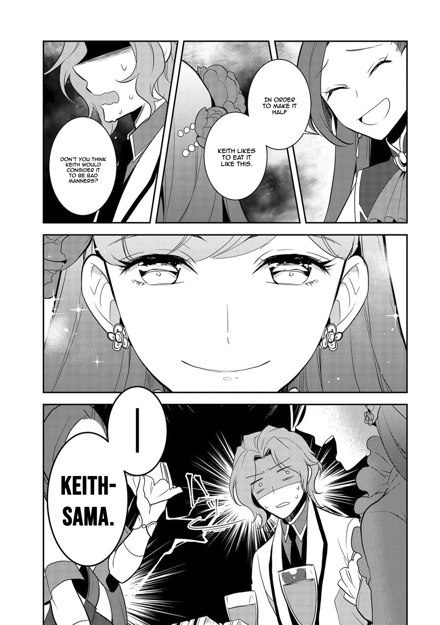 Otome Game no Hametsu Flag shika nai Akuyaku Reijou ni Tensei shite shimatta... chapter 24 page 14