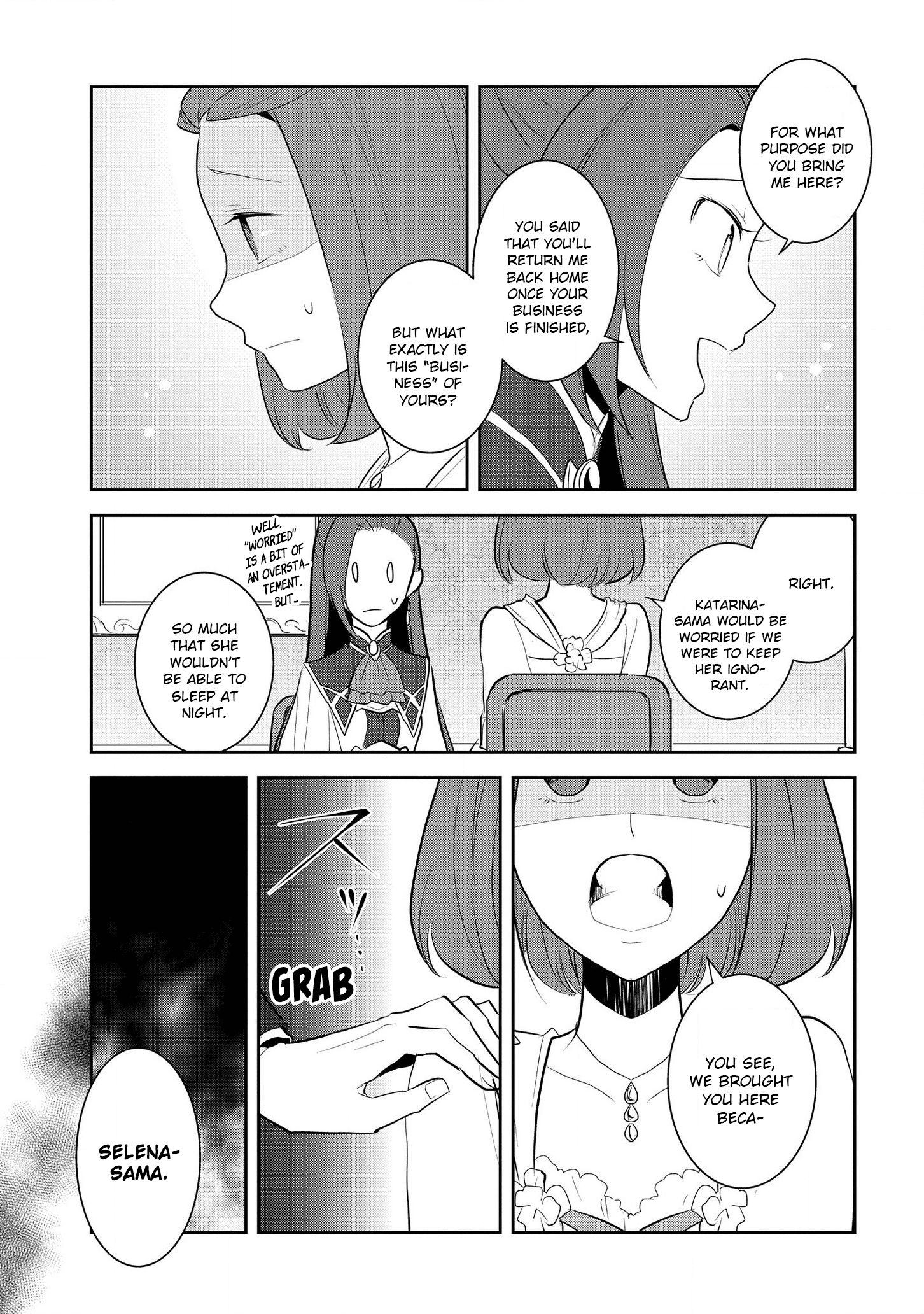 Otome Game no Hametsu Flag shika nai Akuyaku Reijou ni Tensei shite shimatta... chapter 28 page 11