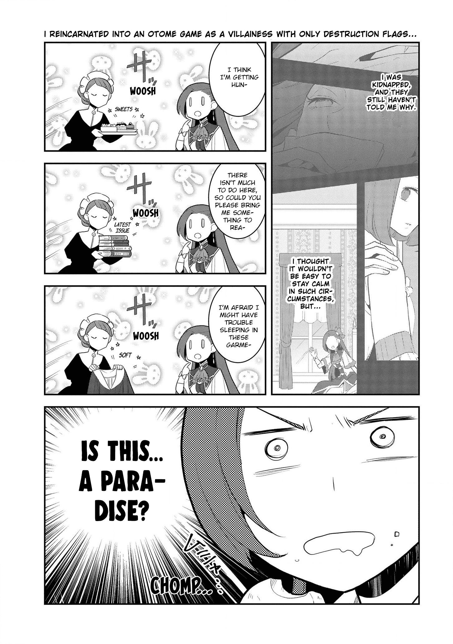 Otome Game no Hametsu Flag shika nai Akuyaku Reijou ni Tensei shite shimatta... chapter 28 page 3