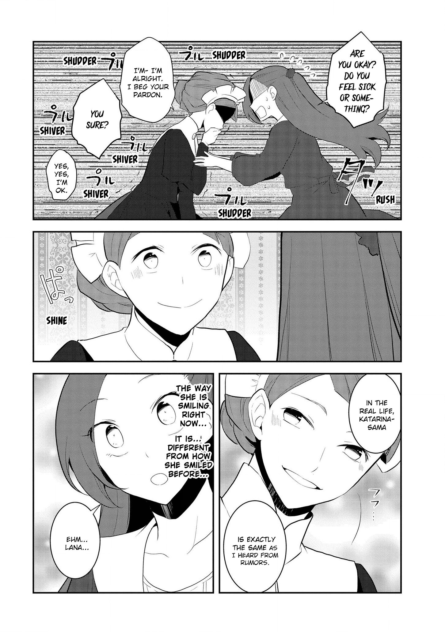 Otome Game no Hametsu Flag shika nai Akuyaku Reijou ni Tensei shite shimatta... chapter 28 page 6