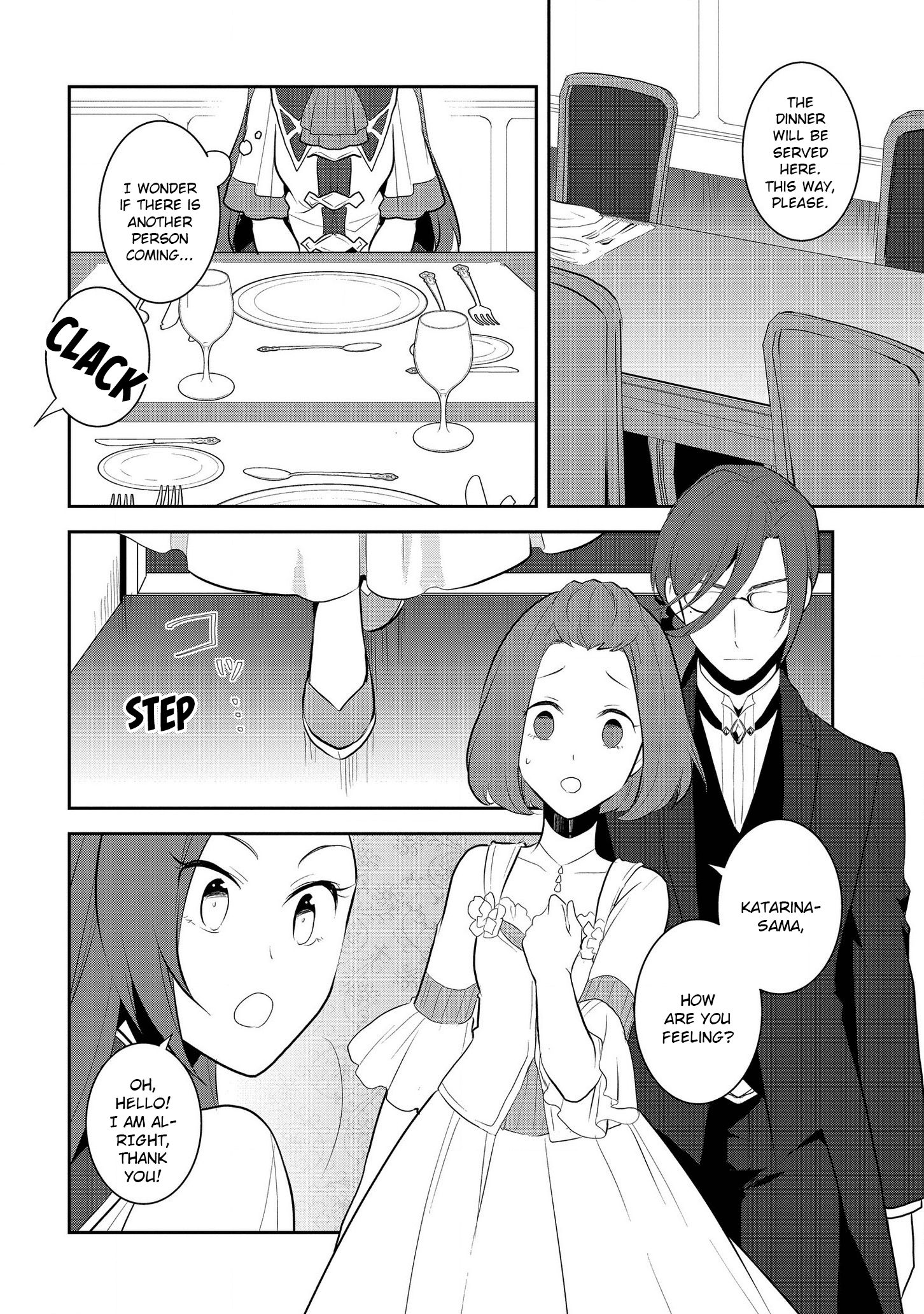 Otome Game no Hametsu Flag shika nai Akuyaku Reijou ni Tensei shite shimatta... chapter 28 page 8