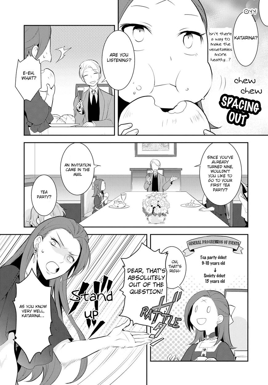 Otome Game no Hametsu Flag shika nai Akuyaku Reijou ni Tensei shite shimatta... chapter 3 page 6