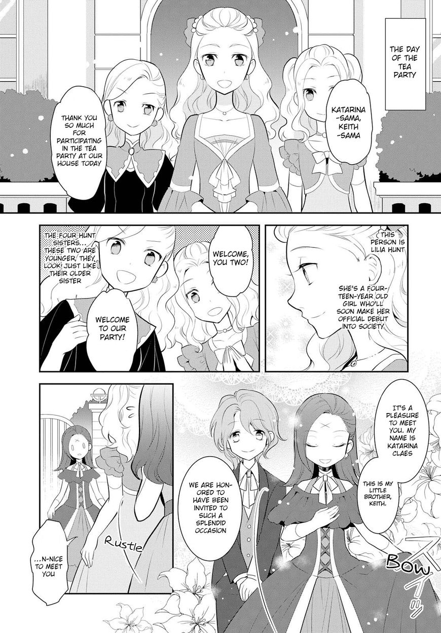 Otome Game no Hametsu Flag shika nai Akuyaku Reijou ni Tensei shite shimatta... chapter 3 page 8