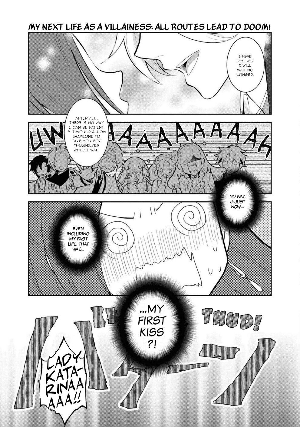 Otome Game no Hametsu Flag shika nai Akuyaku Reijou ni Tensei shite shimatta... chapter 34 page 11