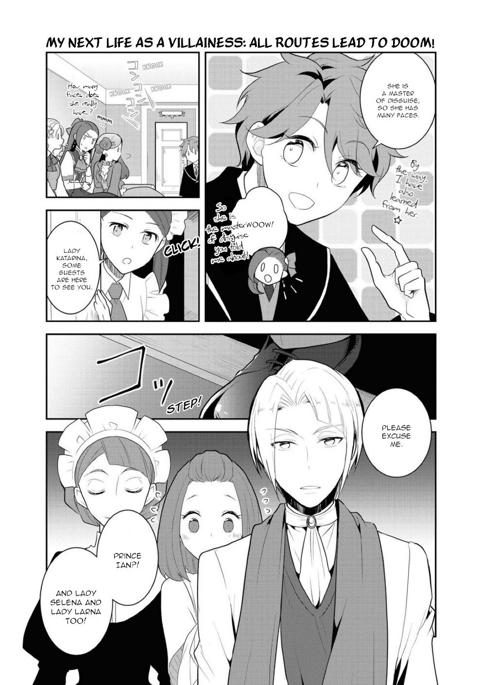 Otome Game no Hametsu Flag shika nai Akuyaku Reijou ni Tensei shite shimatta... chapter 34 page 3