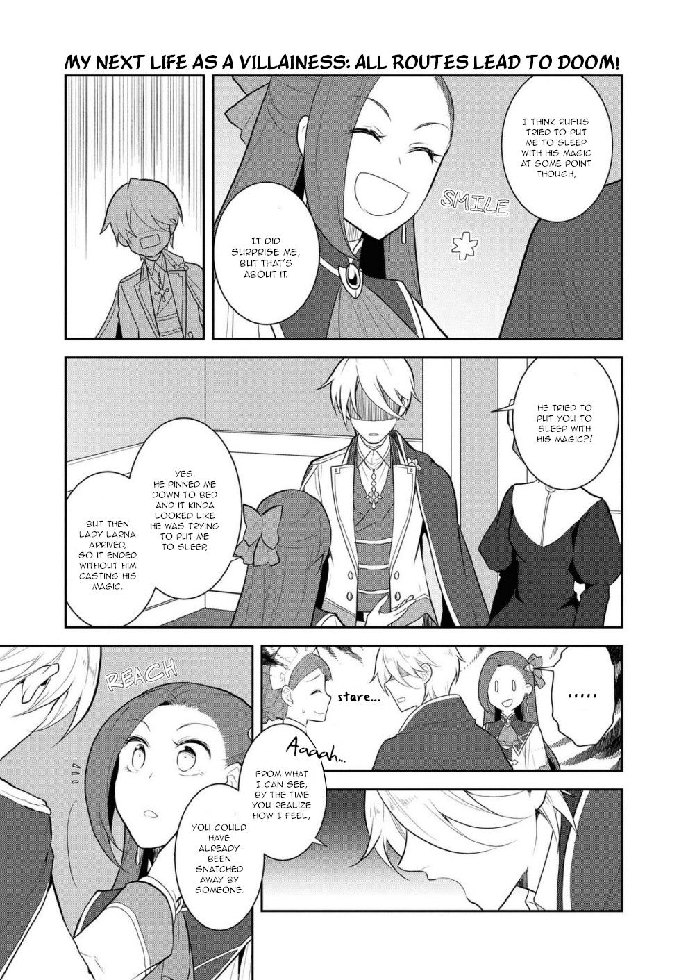Otome Game no Hametsu Flag shika nai Akuyaku Reijou ni Tensei shite shimatta... chapter 34 page 9
