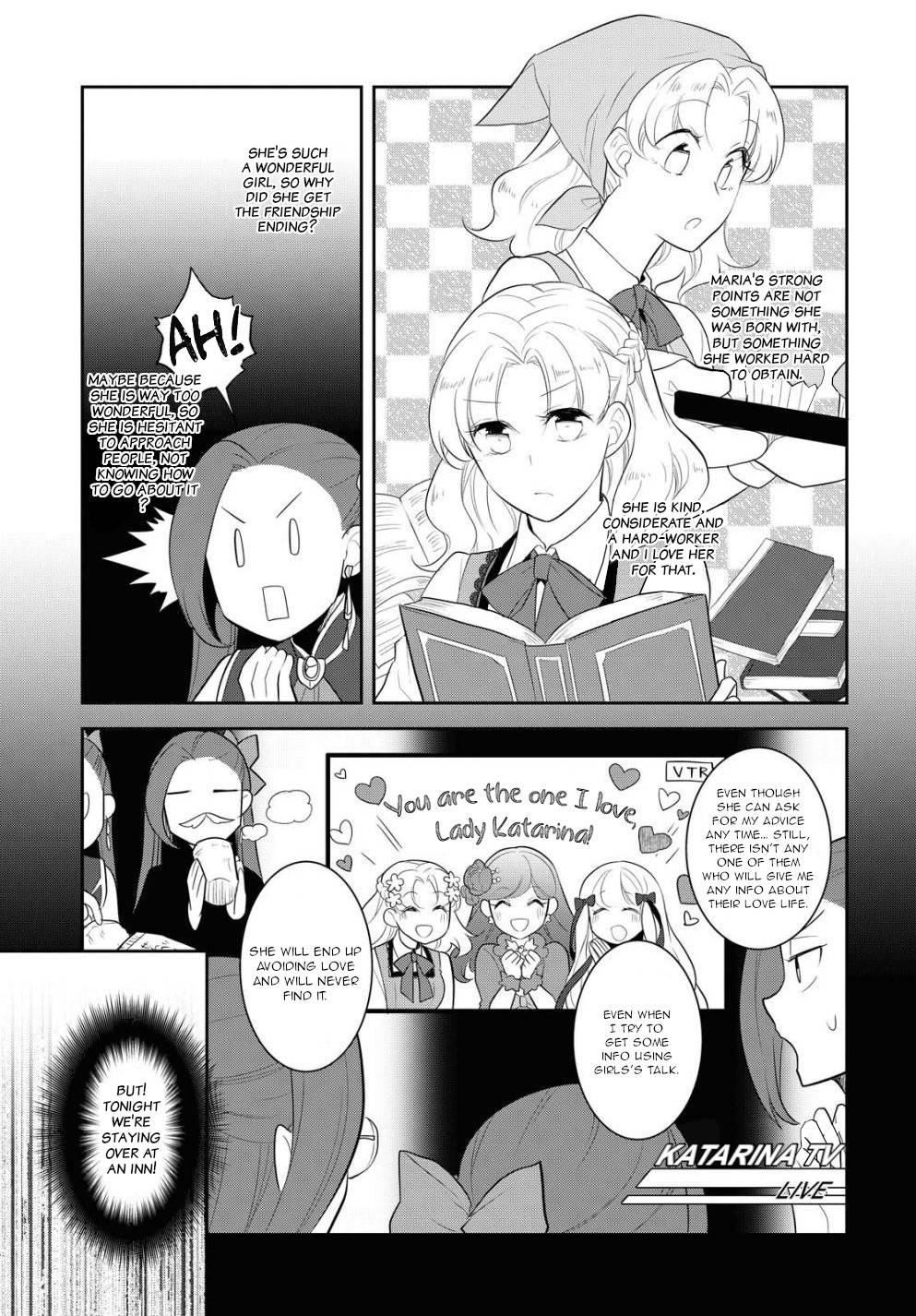Otome Game no Hametsu Flag shika nai Akuyaku Reijou ni Tensei shite shimatta... chapter 38 page 11