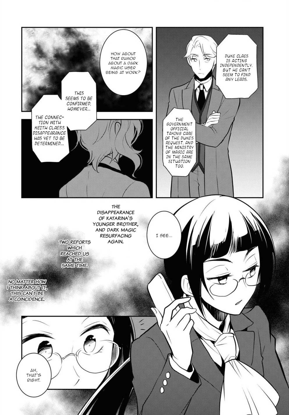 Otome Game no Hametsu Flag shika nai Akuyaku Reijou ni Tensei shite shimatta... chapter 38 page 4