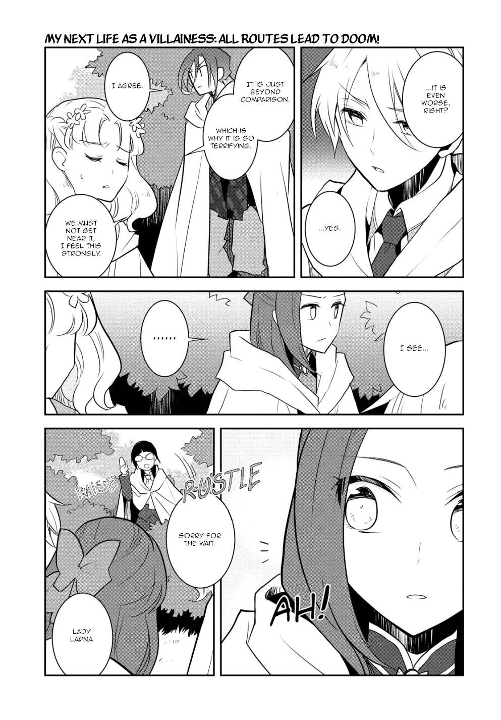Otome Game no Hametsu Flag shika nai Akuyaku Reijou ni Tensei shite shimatta... chapter 41 page 9