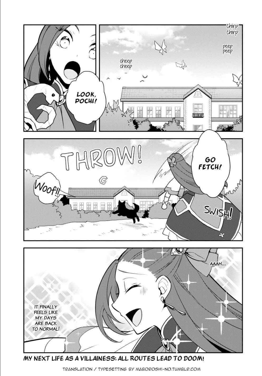 Otome Game no Hametsu Flag shika nai Akuyaku Reijou ni Tensei shite shimatta... chapter 45 page 1