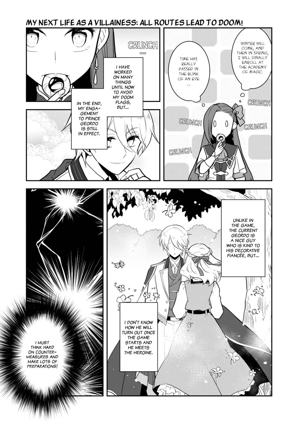 Otome Game no Hametsu Flag shika nai Akuyaku Reijou ni Tensei shite shimatta... chapter 46 page 11