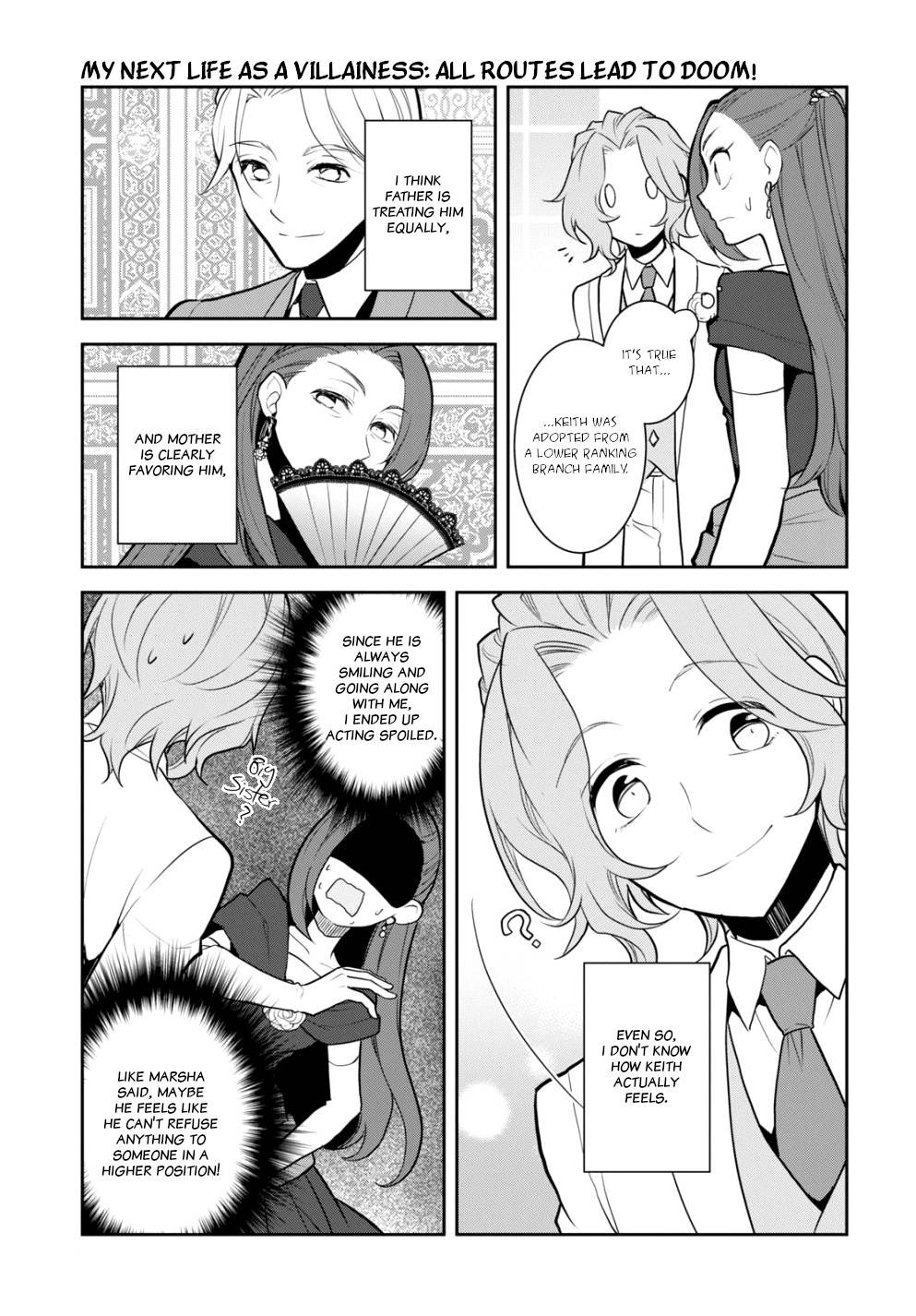 Otome Game no Hametsu Flag shika nai Akuyaku Reijou ni Tensei shite shimatta... chapter 47 page 11