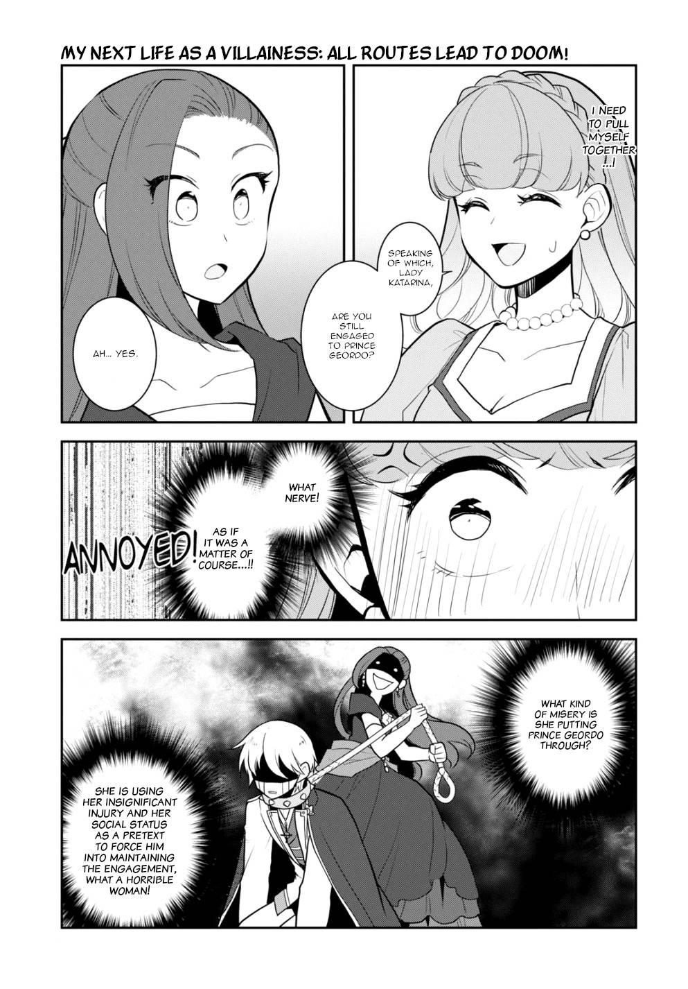Otome Game no Hametsu Flag shika nai Akuyaku Reijou ni Tensei shite shimatta... chapter 47 page 5