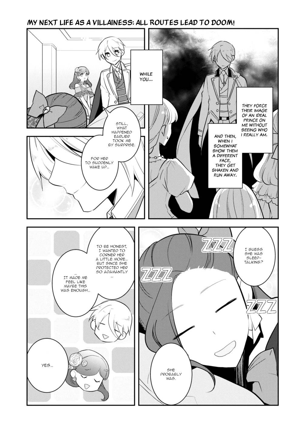 Otome Game no Hametsu Flag shika nai Akuyaku Reijou ni Tensei shite shimatta... chapter 50 page 3