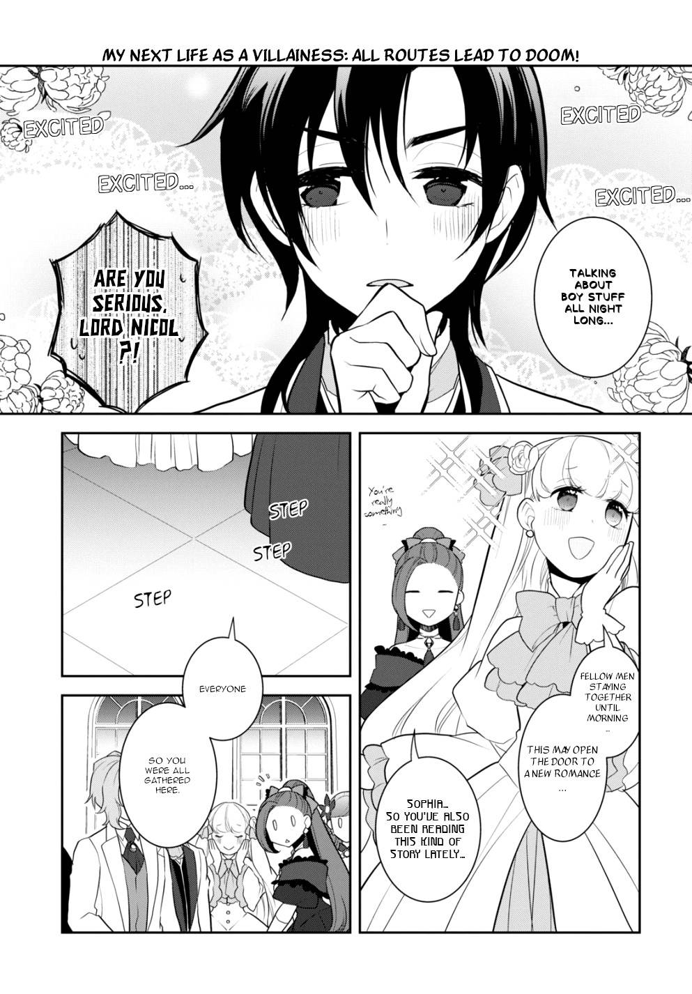 Otome Game no Hametsu Flag shika nai Akuyaku Reijou ni Tensei shite shimatta... chapter 52 page 11