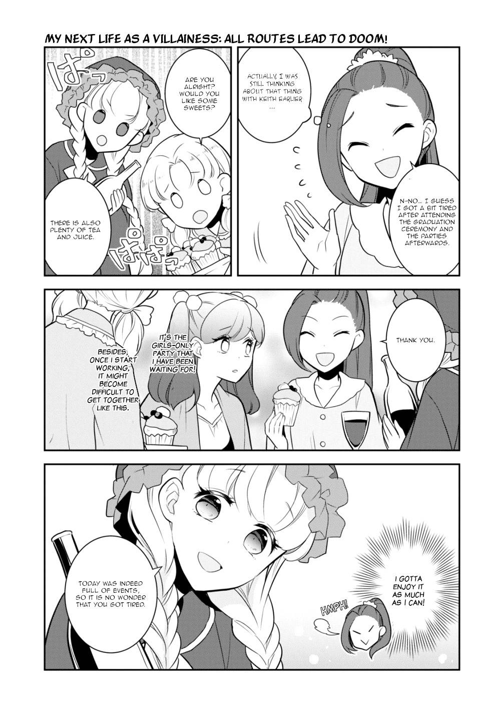 Otome Game no Hametsu Flag shika nai Akuyaku Reijou ni Tensei shite shimatta... chapter 54 page 11