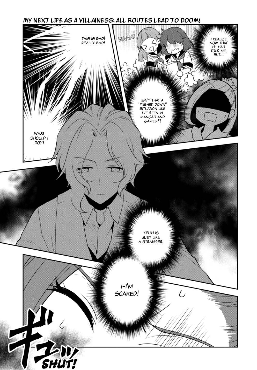 Otome Game no Hametsu Flag shika nai Akuyaku Reijou ni Tensei shite shimatta... chapter 54 page 7