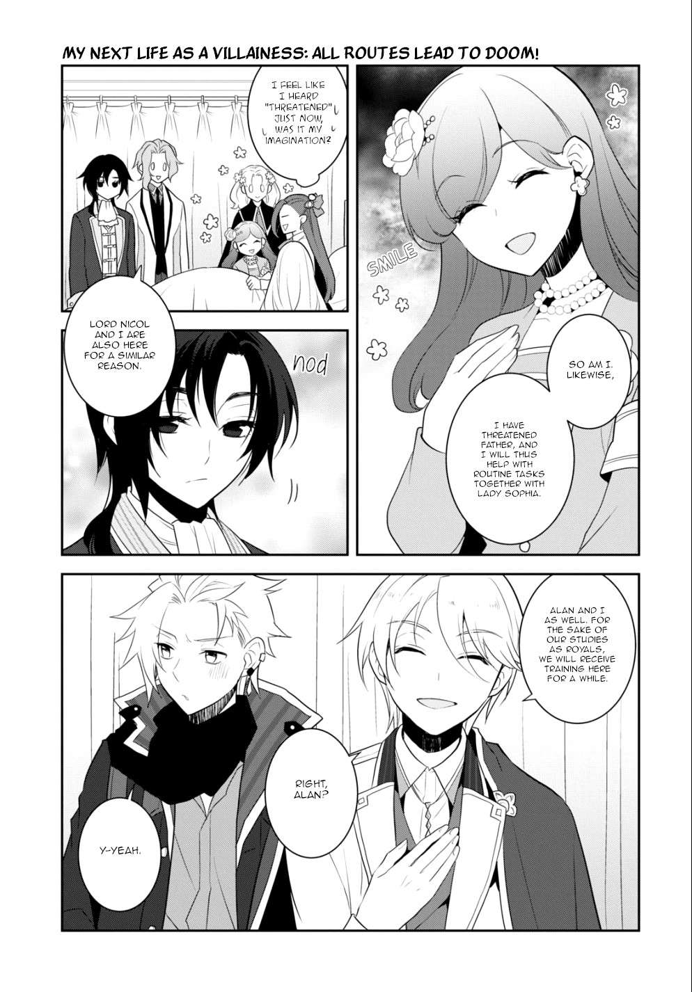 Otome Game no Hametsu Flag shika nai Akuyaku Reijou ni Tensei shite shimatta... chapter 58 page 9