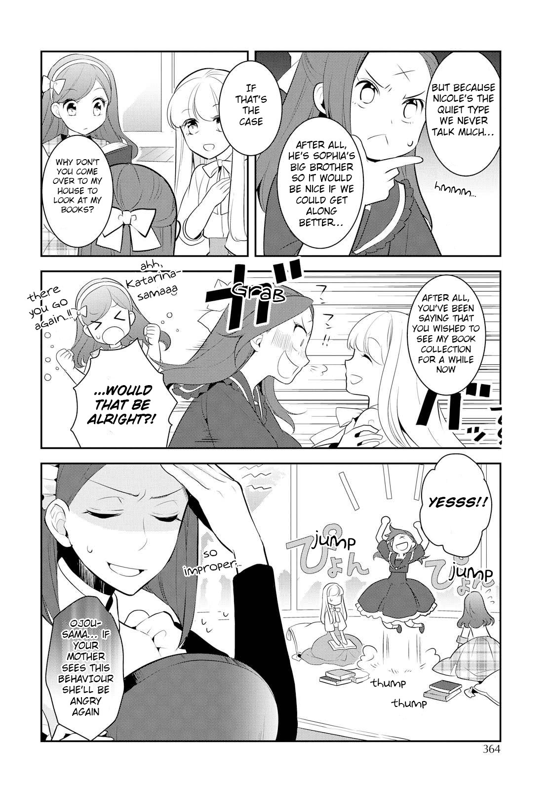 Otome Game no Hametsu Flag shika nai Akuyaku Reijou ni Tensei shite shimatta... chapter 6 page 3