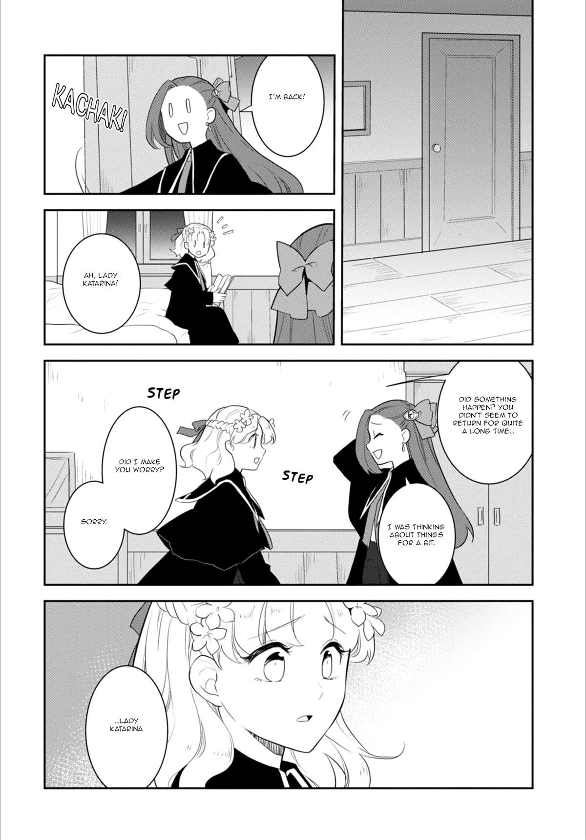 Otome Game no Hametsu Flag shika nai Akuyaku Reijou ni Tensei shite shimatta... chapter 63 page 6