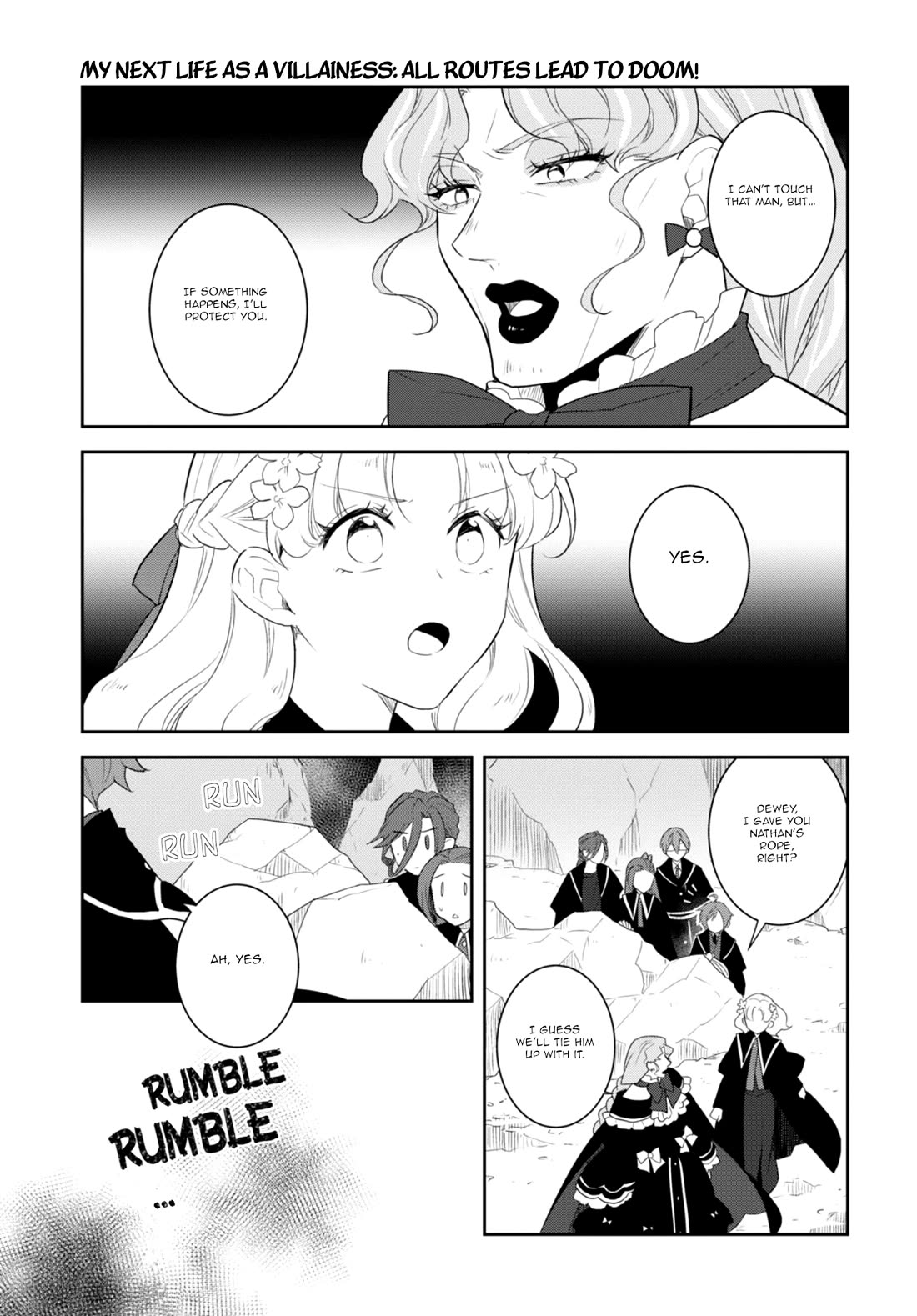 Otome Game no Hametsu Flag shika nai Akuyaku Reijou ni Tensei shite shimatta... chapter 67 page 11