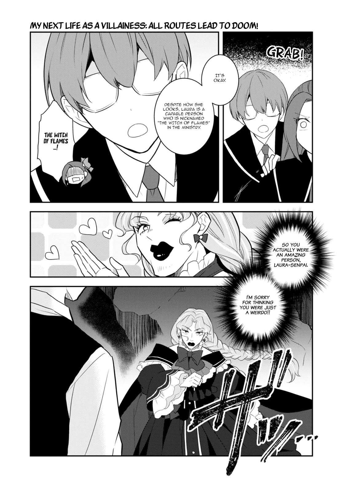 Otome Game no Hametsu Flag shika nai Akuyaku Reijou ni Tensei shite shimatta... chapter 67 page 7