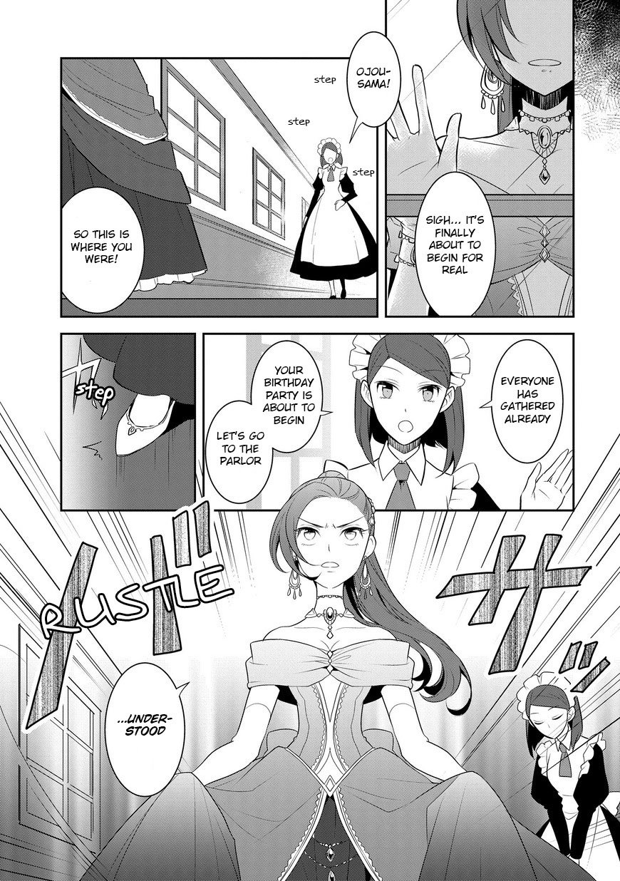 Otome Game no Hametsu Flag shika nai Akuyaku Reijou ni Tensei shite shimatta... chapter 7 page 8