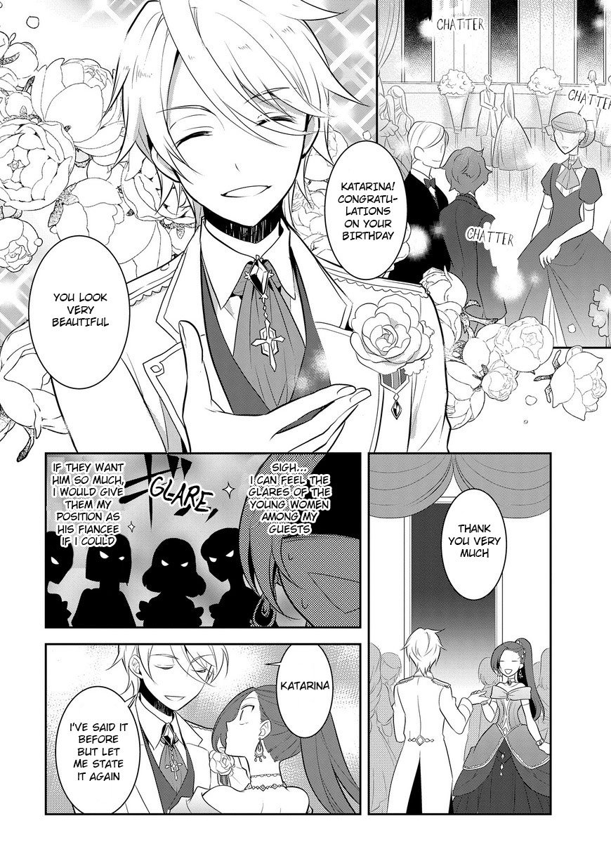 Otome Game no Hametsu Flag shika nai Akuyaku Reijou ni Tensei shite shimatta... chapter 7 page 9