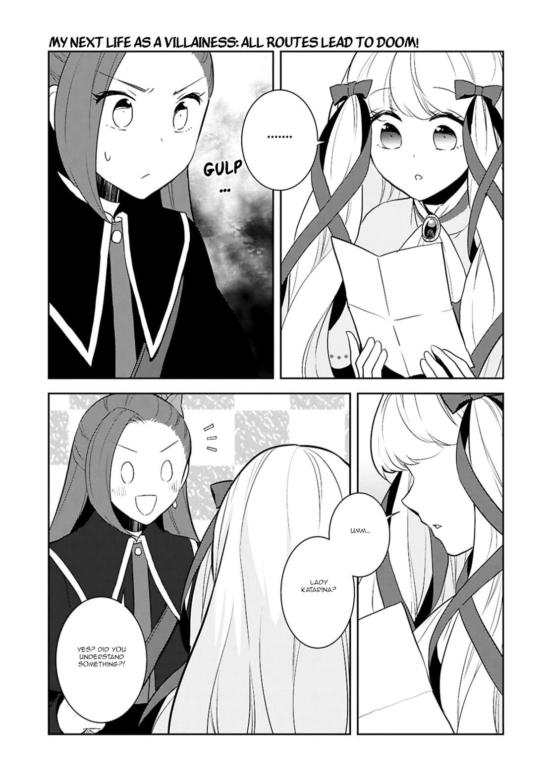 Otome Game no Hametsu Flag shika nai Akuyaku Reijou ni Tensei shite shimatta... chapter 70 page 11
