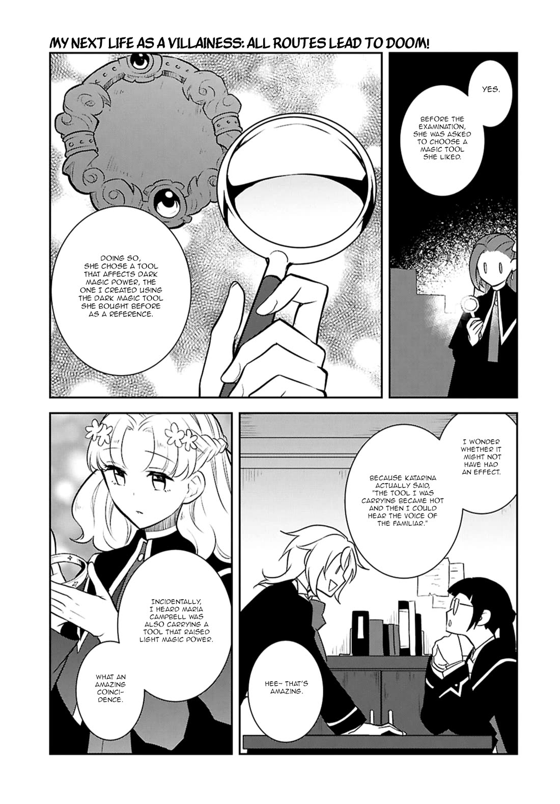 Otome Game no Hametsu Flag shika nai Akuyaku Reijou ni Tensei shite shimatta... chapter 71 page 11