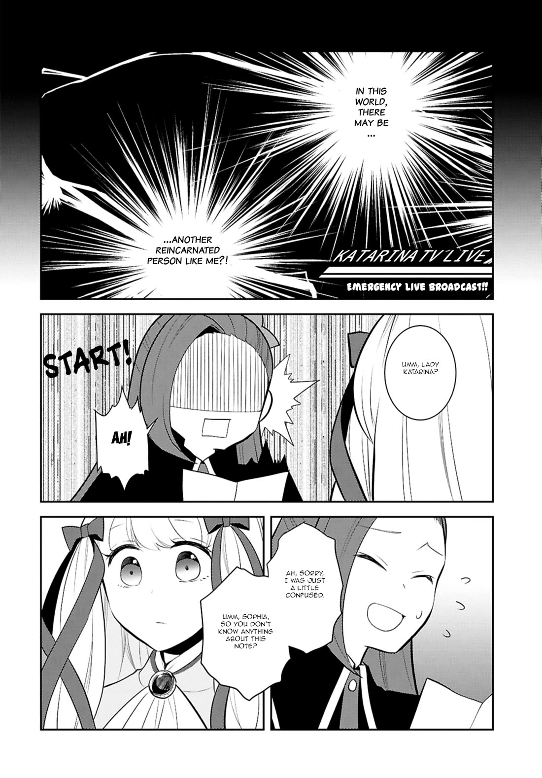 Otome Game no Hametsu Flag shika nai Akuyaku Reijou ni Tensei shite shimatta... chapter 71 page 4