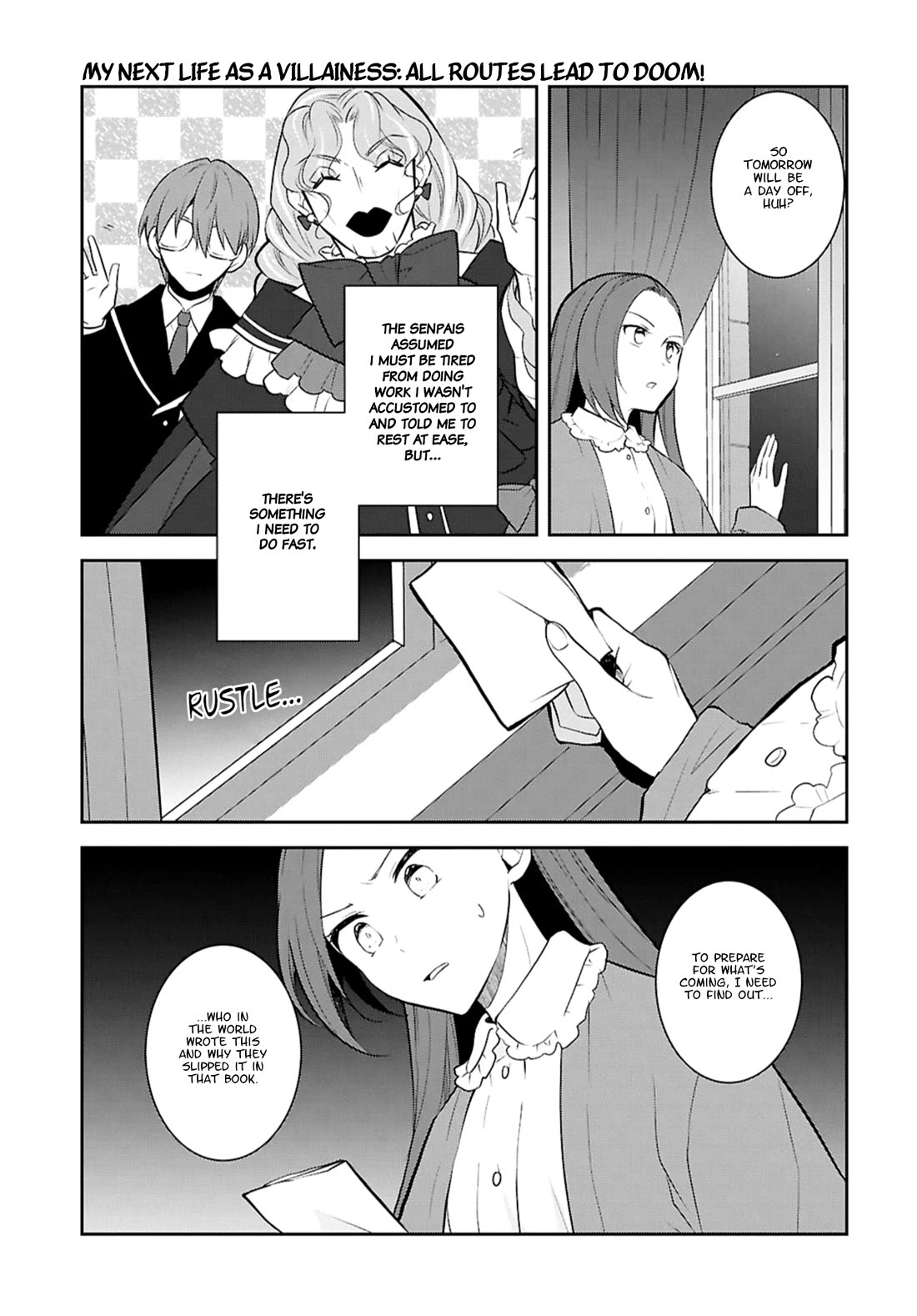 Otome Game no Hametsu Flag shika nai Akuyaku Reijou ni Tensei shite shimatta... chapter 74 page 11