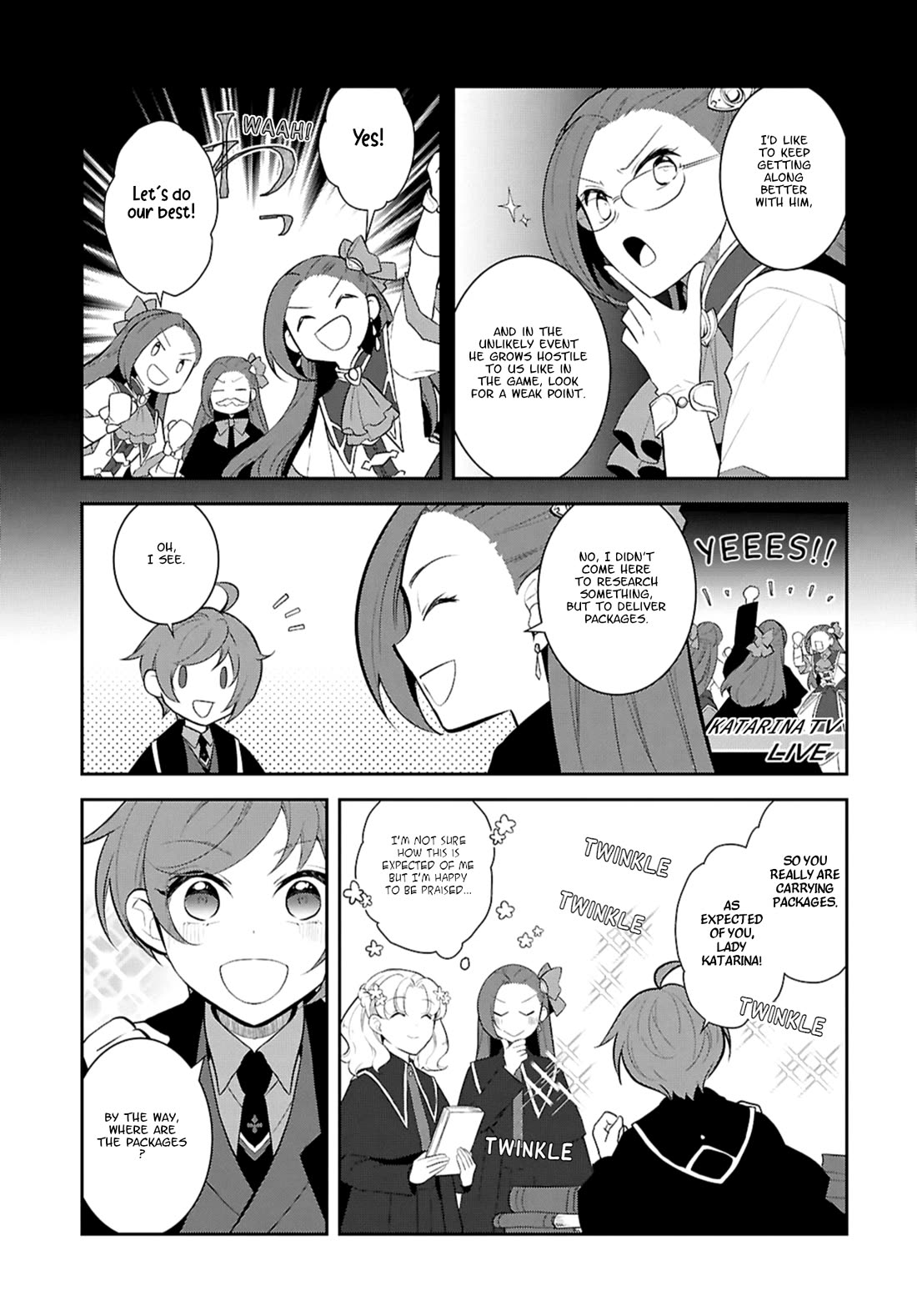 Otome Game no Hametsu Flag shika nai Akuyaku Reijou ni Tensei shite shimatta... chapter 74 page 9