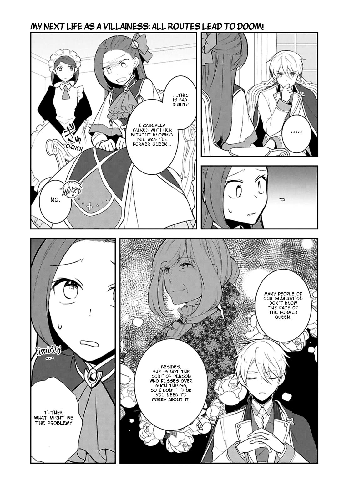 Otome Game no Hametsu Flag shika nai Akuyaku Reijou ni Tensei shite shimatta... chapter 75 page 11