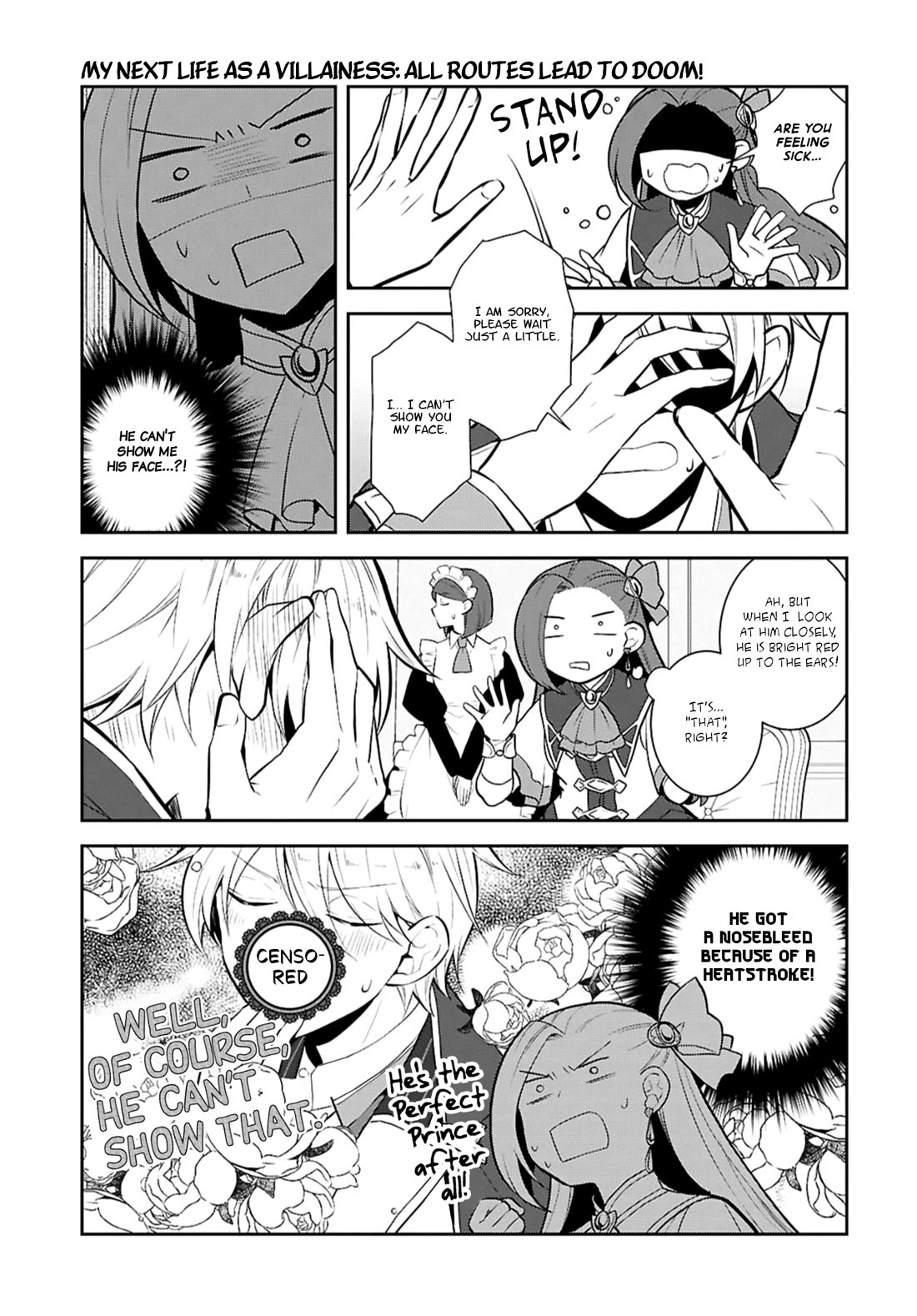 Otome Game no Hametsu Flag shika nai Akuyaku Reijou ni Tensei shite shimatta... chapter 75 page 19