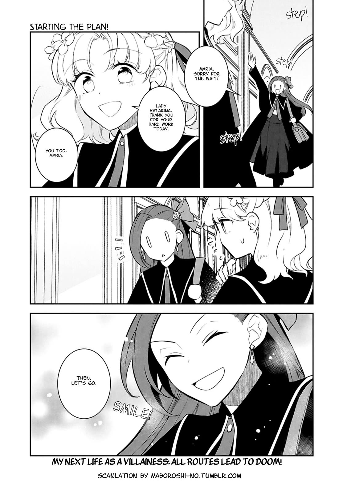 Otome Game no Hametsu Flag shika nai Akuyaku Reijou ni Tensei shite shimatta... chapter 78 page 1