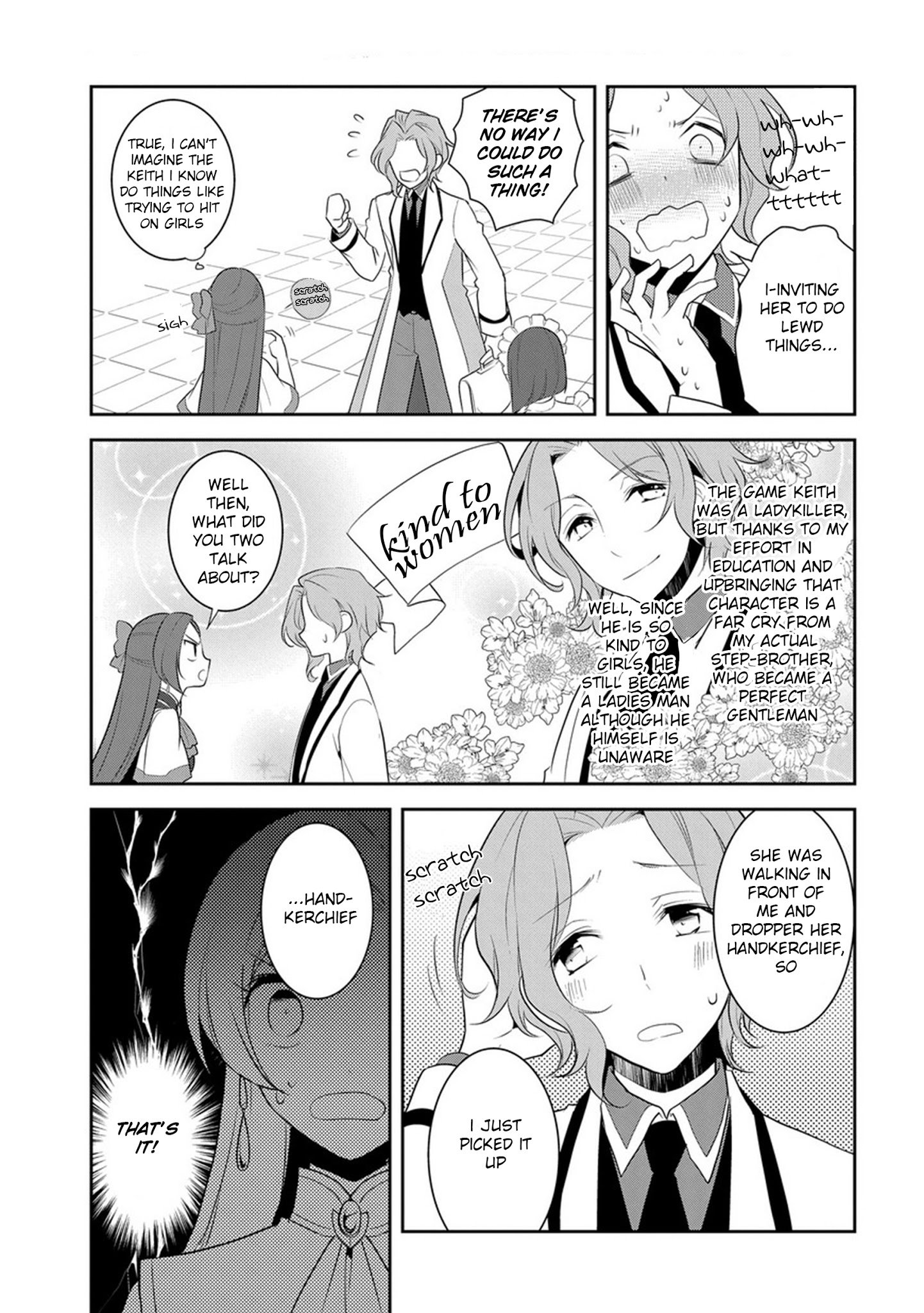 Otome Game no Hametsu Flag shika nai Akuyaku Reijou ni Tensei shite shimatta... chapter 8 page 14