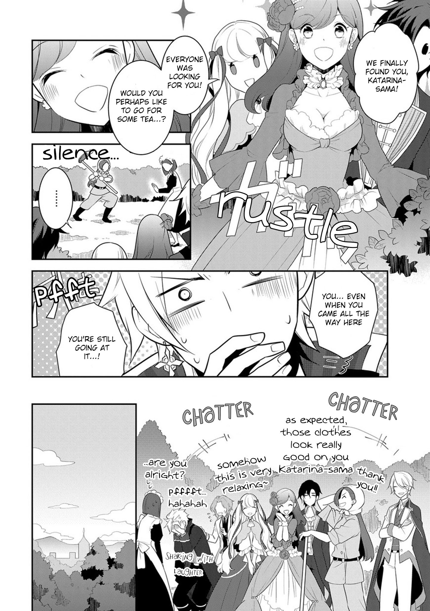 Otome Game no Hametsu Flag shika nai Akuyaku Reijou ni Tensei shite shimatta... chapter 8 page 33