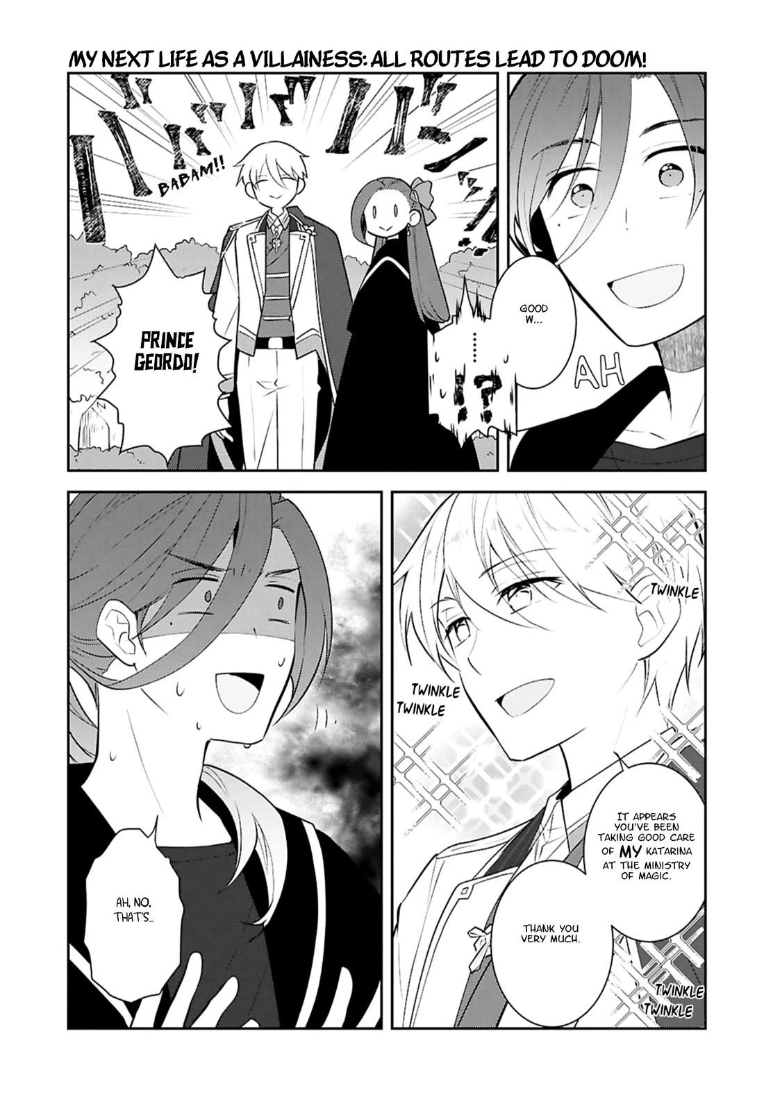Otome Game no Hametsu Flag shika nai Akuyaku Reijou ni Tensei shite shimatta... chapter 82 page 11