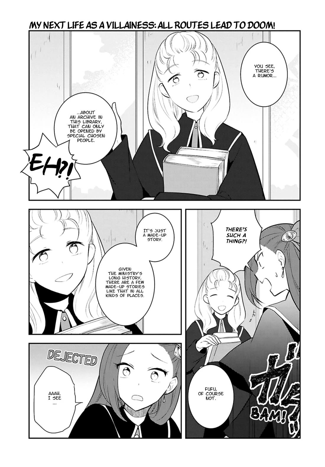 Otome Game no Hametsu Flag shika nai Akuyaku Reijou ni Tensei shite shimatta... chapter 82 page 17