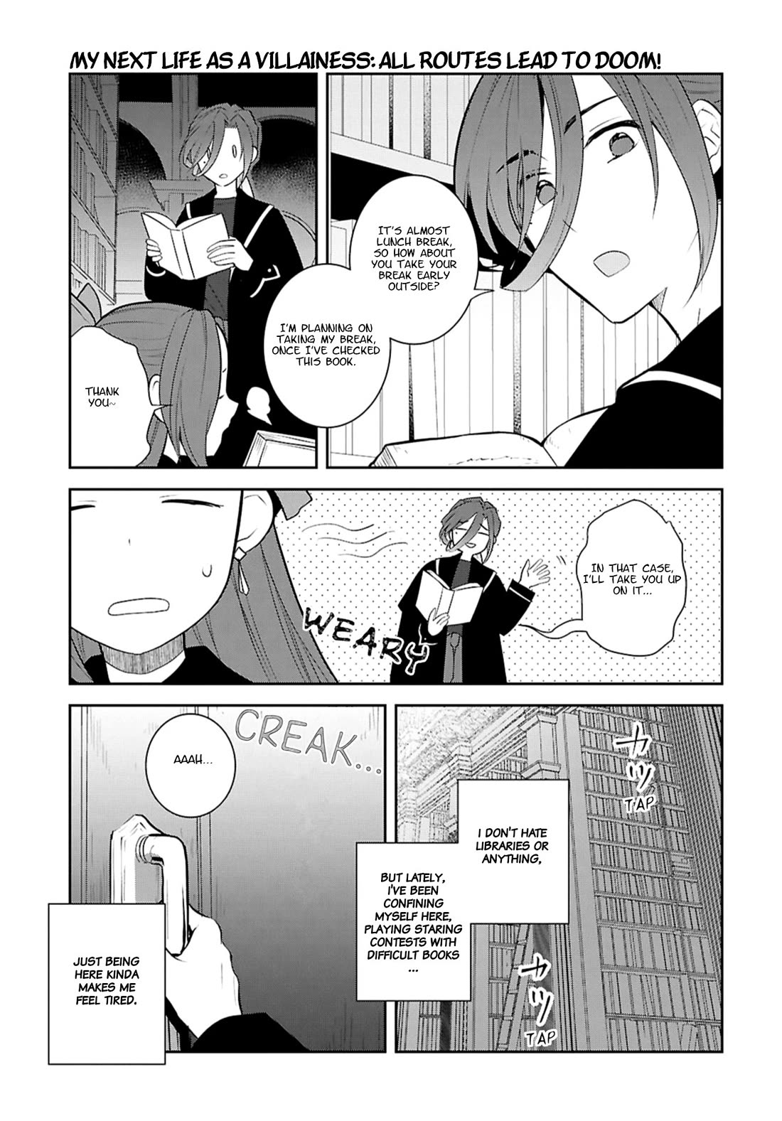 Otome Game no Hametsu Flag shika nai Akuyaku Reijou ni Tensei shite shimatta... chapter 82 page 3