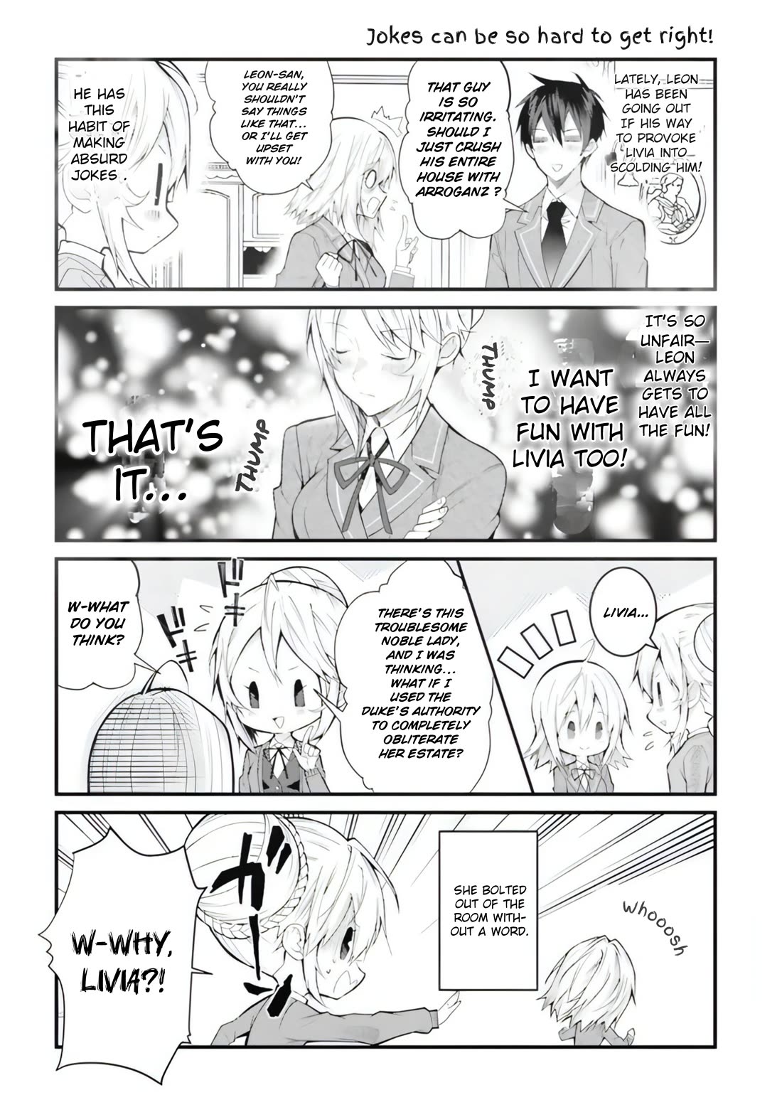 Otome Game Sekai wa Mob ni Kibishii Sekai Desu chapter 21.5 page 4