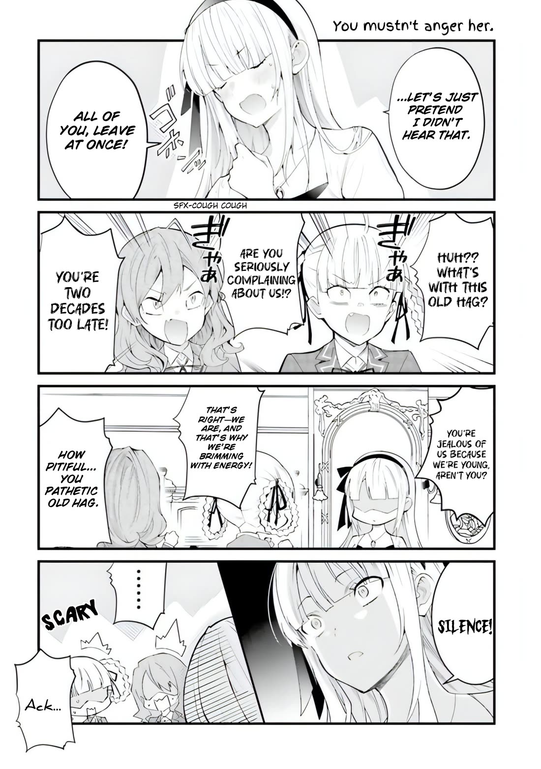 Otome Game Sekai wa Mob ni Kibishii Sekai Desu chapter 21.5 page 6