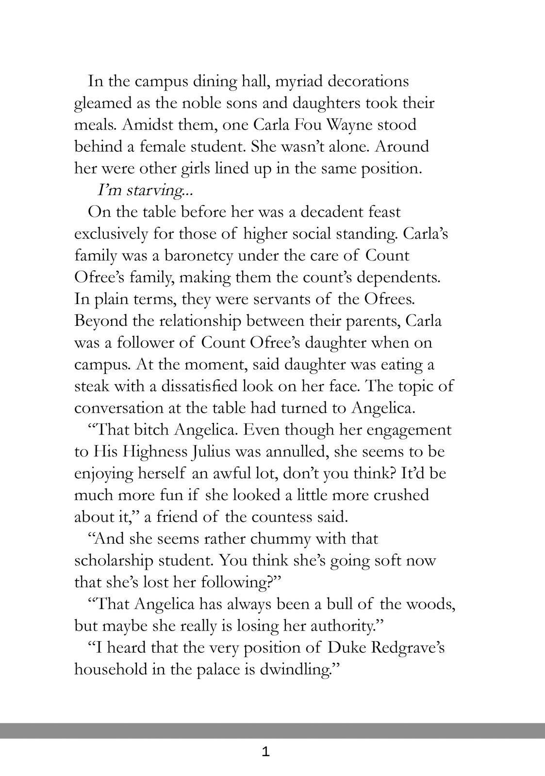 Otome Game Sekai wa Mob ni Kibishii Sekai Desu chapter 26.5 page 2