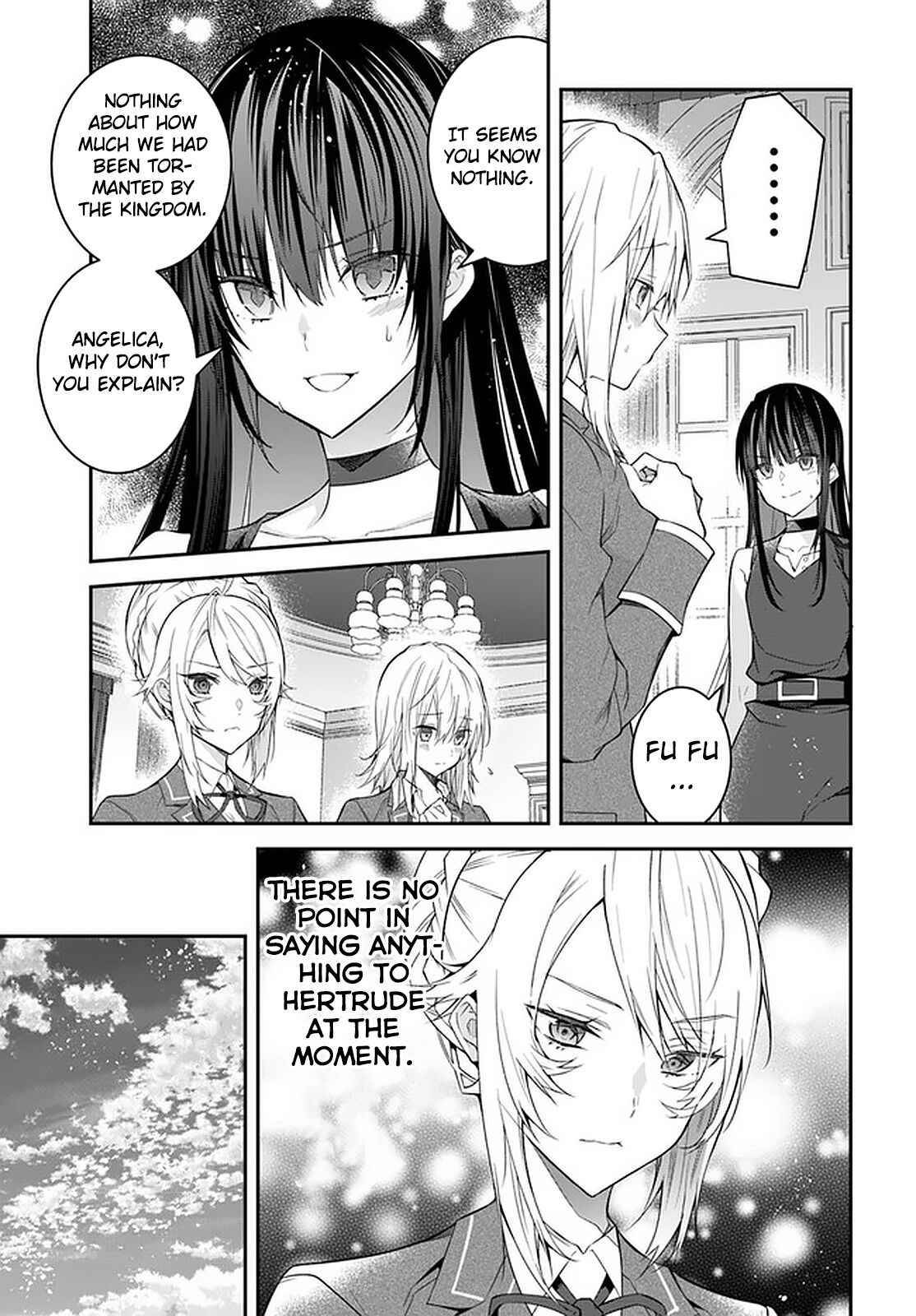 Otome Game Sekai wa Mob ni Kibishii Sekai Desu chapter 34 page 16