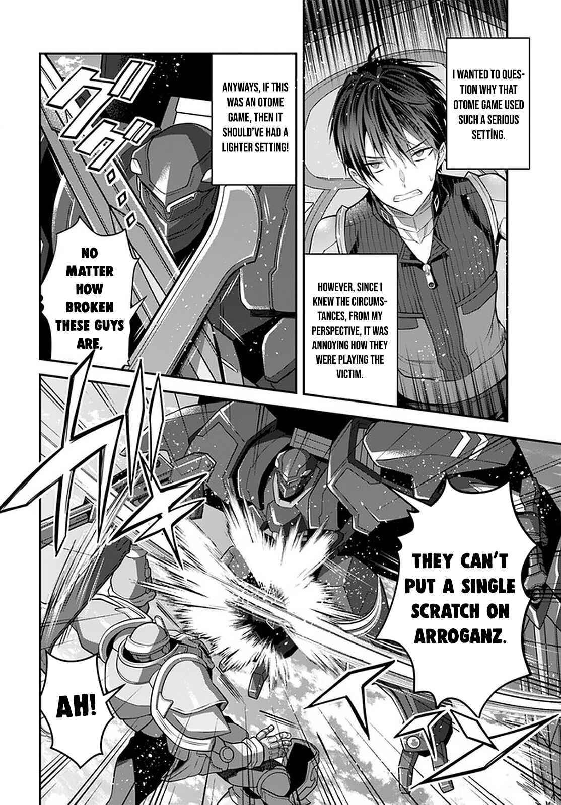 Otome Game Sekai wa Mob ni Kibishii Sekai Desu chapter 34 page 19